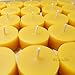 BCandle 100% Pure Beeswax Tea Light REFILLS (no cup) (12)