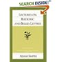 Lectures on Rhetoric and Belles Lettres (The Glasgow Edition of the Works & Correspondence of Adam Smith)