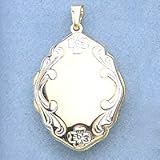 14k Two-Tone Gold Locket
