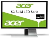 Acer S243HLbmii 61 cm (24 Zoll) Slim LED Monitor (HDMI,VGA, Kontrastverh�ltnis 8,000,000:1, Reaktionszeit 2ms) schwarz