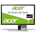 Acer S243HLAbmii 61 cm (24 Zoll) Slim LED Monitor (VGA, HDMI, Kontrast 12.000.000:1, 2ms Reaktionszeit) schwarz