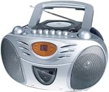 Jwin Jxcd428 Portable Cd Am/Fm Stereo Radio Cassette Player/Recorder