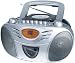Jwin Jxcd428 Portable Cd Am/Fm Stereo Radio Cassette Player/Recorder