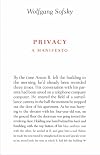 Privacy: A Manifesto