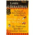 Louis de Bernieres Box Set of 3 books: The War of Don Emmanuels Nether Parts / Senor Vivo and the Coca Lord / The Troublesome Offspring of Cardinal Guzman