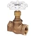 Milwaukee Valve UP502 Series Bronze Globe Valve, Potable Water Service, Inline, Threaded Bonnet, NPT Female