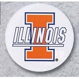 AutoCoaster ~ Univ of Illinois Fighting Illini~ Tile Drink Coaster for car cupholder