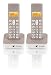 Electronics : BT Freestyle 335 Twin DECT TAM phone - White & Stone