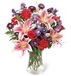 The Stunning Beauty Lily and Rose Bouquet