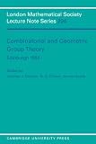 Combinatorial and Geometric Group Theory, Edinburgh 1993 (London Mathematical Society Lecture Note Series)