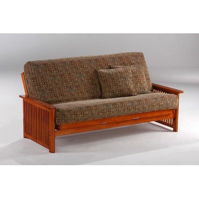 Premium Winter Futon Living Finish: White