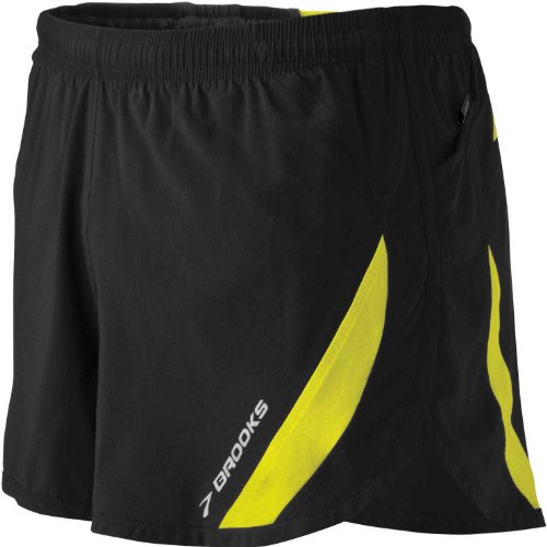 Brooks Men's ID Elite Short, Color: Black, Size: XL 