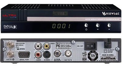 Viewsat Ultra-Lite FTA Satellite Receiver (Front USB Port)