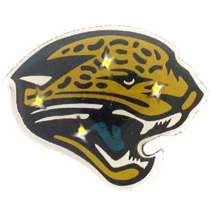 Jacksonville Jaguars NFL Flashing Pin or Pendant