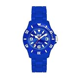 Ice Watch - CS.BE.S.P.10 - Classic Solid - Montre Femme - Quartz Analogique - Cadran Bleu - Bracelet Plastique Bleu - Petit Modèle