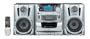 JVC PC-XC370 10-Watt Shelf System with 3-Disc CD Player, AM/FM Tuner, and Dual Cassette Deck (Silver)