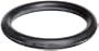 -256 Buna O-Ring, 70A Durometer, Black, 5-3/4" ID, 6" OD, 1/8" Width (Pack of 10)