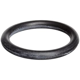-283 Buna O-Ring, 70A Durometer, Black, 17" ID, 17-1/4" OD, 1/8" Width (Pack of 1)