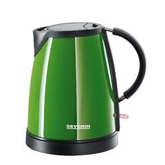 Severin WK 3339 Wasserkocher / 1 Liter / 1350 W,  gr�n / schwarz