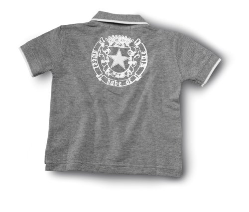 Rock Star Baby Polo Shirt Sweet Baby grau Gr. 98-104 (2-4J)