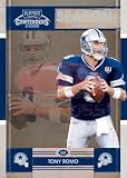 2008 Playoff Contenders Season Tickets Football Card # 27 Tony Romo - Dallas Cowboys - NFL Trading Card in Protective Display Case!