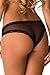 Velvet Kitten Sexy Midnight Lace Panty for Women 1044 (Medium, Black)