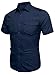 Coofandy Men's Casual Slim Fit Short Sleeve Shirts