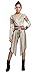 Rubie's Women's Star Wars VII The Force Awakens Deluxe Rey Costume and Staff Bundle