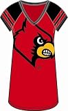 Louisville Cardinals Women's Jersey Style Nightshirt