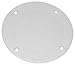T-H Marine SDP-1W-DP Screw Down Deck Plate - Off White, 5-5/8"