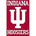 Indiana Hoosiers Applique Banner Flag