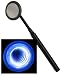 The Infinity Wand. 2-7/8 Dia mirrored Head with Multi-Colored LEDs that Flash While Spinning