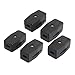 URBEST® 5Pcs Black AC 125V 3A Compact Thumbwheel Actuator Lamp Inline Switch