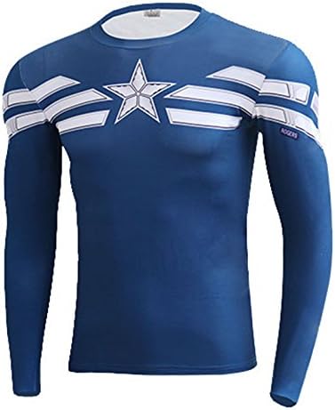 Buy 2 Get the 3rd free Men's Compression Shirt Long Sleeve Sports Fitness Running Base Layer Shirt