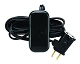 Lutron TT300H-BR Electronics Plug-In Lamp Dimmer, Dark Brown