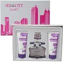 Sex In The City Lust Gift Set 4 Pieces [3.3 oz. Eau De Perfume Spray+6.8 oz. B.L +6.8 oz.Gel+.20 oz. EDP. Miniature] For Women By Instyle Usa