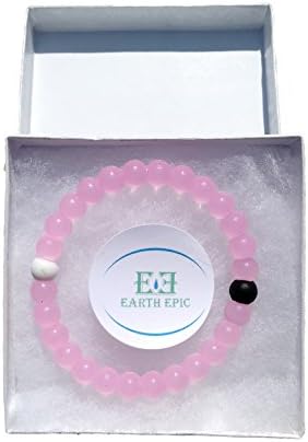 Earth Epic Silicone Bracelet (Pink, Small)
