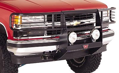 Warn 29753 Trans4mer Grille Guard - Black