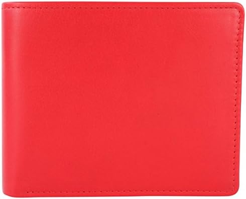 Red Coin Holder Billfold Wallet by KJ Beckett