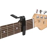 Live For Music Acoustic Guitar Capo with 12 Pick Bonus