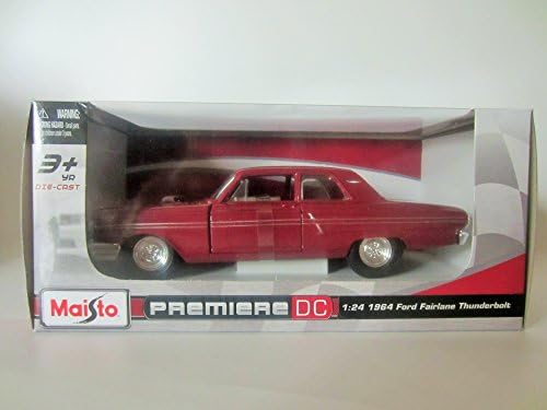 Maisto Premiere DC 1:24 Scale 1964 Ford Fairlane Thunderbolt Diecast Vehicle