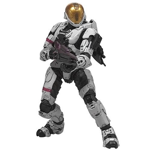 Childrens Toyshop  Toys : Halo 3 Series 2 White Spartan Soldier (Eva Armor)