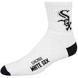 Chicago White Sox Men's 10-13 Quarter Ankle Socks