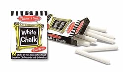 MELISSA & DOUG WHITE CHALK 12 PC