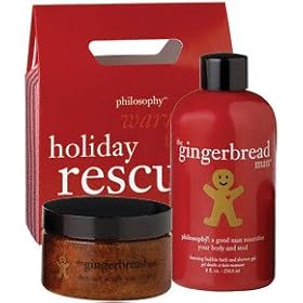 philosophy - holiday rescue - gingerbread man inspired gift set