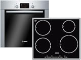 BOSCH HBD564C50 SET Einbau Backofen + Induktionskochfeld