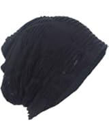 Men Cool Beanie Thin Hollow Hat Slouchy Skull Summer Baggy Cap