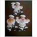 Kitchen & Housewares : Set of 3 Chef Magnets