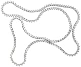 18k White Gold 3-Prong Diamond Opera Necklace (26.64 cttw, E-F Color, VS1-VS2 Clarity), 33