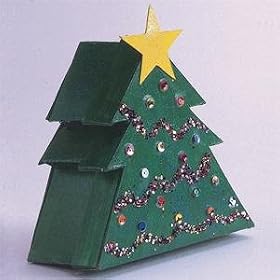 Christmas Tree Box Craft Kit (Makes 24)